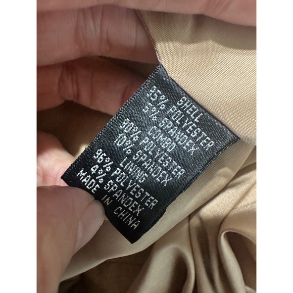 Adrianna Papell Woman Black Ruched Mesh Sheath Dress Size 16W - Picture 7 of 7